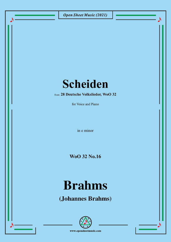 Brahms-Scheiden