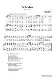 Brahms-Scheiden,WoO 32 No.16