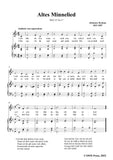 Brahms-Altes Minnelied