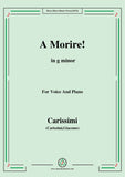 Carissimi-A Morire