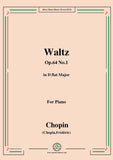 Chopin-Waltz Op.64 No.1 in D flat Major,for Piano