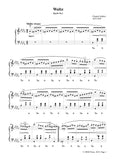 Chopin-Waltz Op.64 No.1 in D flat Major,for Piano