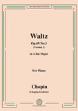 Chopin-Waltz,in A flat Major,Op.69 No.1(Version 2),for Piano