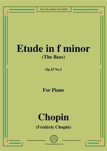 Chopin-Études,Op.25,for Piano