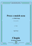 Chopin-Precz z moich oczu(Mir aus den Blicken),in a minor,Op.74 No.6