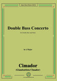 Cimador-Double Bass Concerto,in A Major