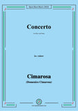 Cimarosa-Concerto,in c minor