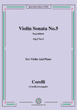 Corelli-Violin Sonata No.5 in g minor,Op.5 No.5