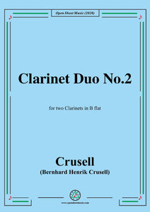 Crusell-Clarinet Duo No.2