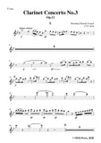 Crusell-Clarinet Concerto No.3,Op.11,for Clarinet and Orchestra