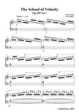 Czerny-The School of Velocity,Op.299 No.1,Presto in C Major,for Piano