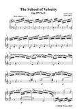 Czerny-The School of Velocity,Op.299 No.5,Molto allegro in C Major,for Piano