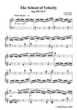 Czerny-The School of Velocity,Op.299 No.9,Molto allegro in C Major,for Piano