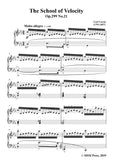 Czerny-The School of Velocity,Op.299 No.21,Molto allegro in c minor,for Piano