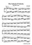 Czerny-The School of Velocity,Op.299 No.36,Presto in C Major,for Piano