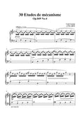 Czerny-30 Etudes de mécanisme,Op.849 No.4,Allegro in C Major,for Piano