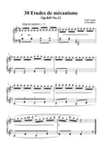 Czerny-30 Etudes de mécanisme,Op.849 No.12,Allegretto animato in G Major,for Piano