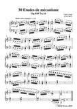 Czerny-30 Etudes de mécanisme,Op.849 No.16,Molto vivace energico in C Major,for Piano