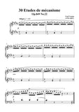Czerny-30 Etudes de mécanisme,Op.849 No.22,Allegro in E Major,for Piano