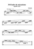 Czerny-30 Etudes de mécanisme,Op.849 No.29,Molto allegro in C Major,for Piano