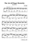 Czerny-The Art of Finger Dexterity,Op.740 No.3,for Piano