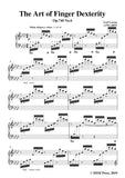 Czerny-The Art of Finger Dexterity,Op.740 No.6,for Piano