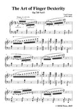 Czerny-The Art of Finger Dexterity,Op.740 No.13,for Piano