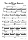 Czerny-The Art of Finger Dexterity,Op.740 No.15,for Piano