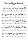 Czerny-The Art of Finger Dexterity,Op.740 No.25,for Piano