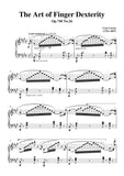 Czerny-The Art of Finger Dexterity,Op.740 No.26,for Piano