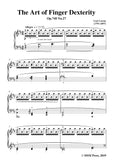 Czerny-The Art of Finger Dexterity,Op.740 No.27,for Piano
