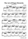 Czerny-The Art of Finger Dexterity,Op.740 No.29,for Piano