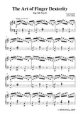 Czerny-The Art of Finger Dexterity,Op.740 No.31,for Piano