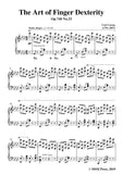Czerny-The Art of Finger Dexterity,Op.740 No.33,for Piano