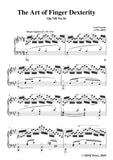 Czerny-The Art of Finger Dexterity,Op.740 No.36,for Piano