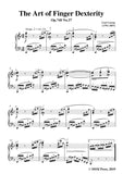 Czerny-The Art of Finger Dexterity,Op.740 No.37,for Piano