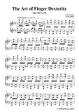 Czerny-The Art of Finger Dexterity,Op.740 No.38,for Piano
