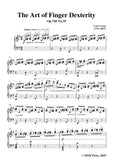 Czerny-The Art of Finger Dexterity,Op.740 No.39,for Piano
