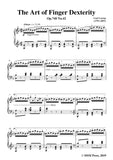 Czerny-The Art of Finger Dexterity,Op.740 No.42,for Piano