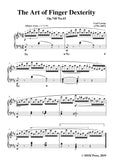 Czerny-The Art of Finger Dexterity,Op.740 No.43,for Piano