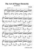 Czerny-The Art of Finger Dexterity,Op.740 No.44,for Piano
