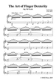 Czerny-The Art of Finger Dexterity,Op.740 No.46,for Piano