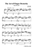 Czerny-The Art of Finger Dexterity,Op.740 No.50,for Piano