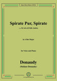 Donaudy-Spirate Pur,Spirate,from 36 Arie di Stile Antico,in A flat Major