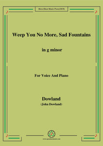 Dowland-Weep You No More,Sad Fountains