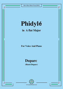 Duparc-Phidylé