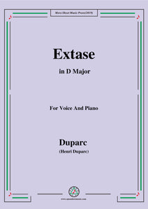 Duparc-Extase