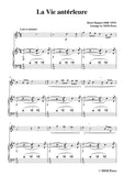 Duparc-La Vie antérleure,for Violin and Piano