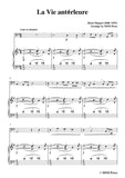 Duparc-La Vie antérleure,for Cello and Piano