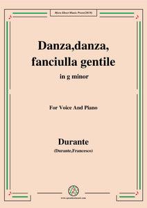F. Durante-Danza,danza,fanciulla gentile